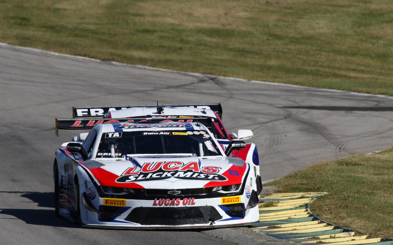 Lucas SlickMist Driver Tomy Drissi Watches Championship Slip Away as He Retires Early at Virginia International Raceway   